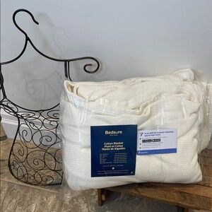 🆕 Bedsure Gentlesoft 100% Cotton Blanket